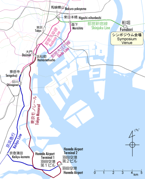 map from Haneda